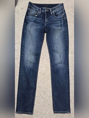 Silver Jeans Co Avery Slim Distressed Women's Denim Jeans W28 L31*